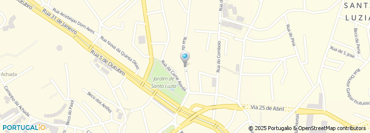 Mapa de Jose A Damasio Gomes