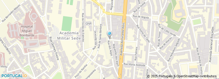 Mapa de Jose A Fernandes Arraiano