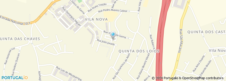 Mapa de Jose Augusto B. Andrade, Unip., Lda