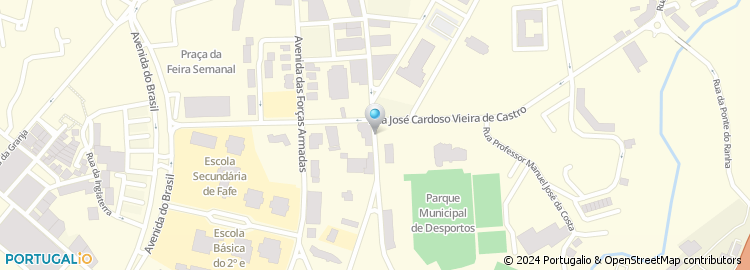 Mapa de Jose Barros Castro, Lda