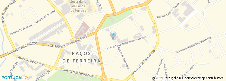 Mapa de José & Belmiro - Actividades Hoteleiras, Lda
