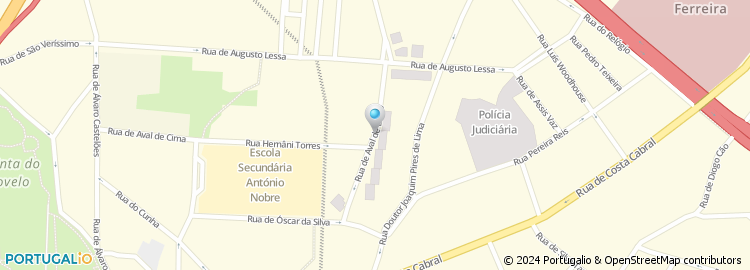 Mapa de Jose C Costa Ferreira