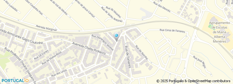 Mapa de Jose Casimiro A Alves