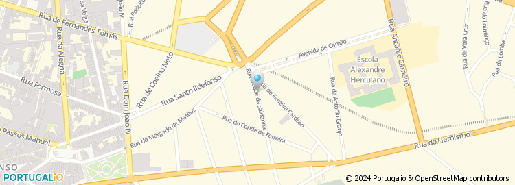 Mapa de Jose Castro Nogueira & Cia., Lda