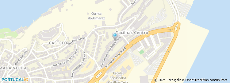 Mapa de Jose Crisostomo Coelho