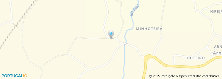 Mapa de José Daniel Pereira - Funerária, Unipessoal Lda