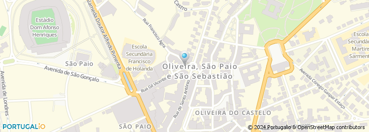 Mapa de Jose de Oliveira Nogueira & Filhos, SA
