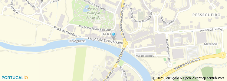 Mapa de Jose F Vidal & Almeida, Lda