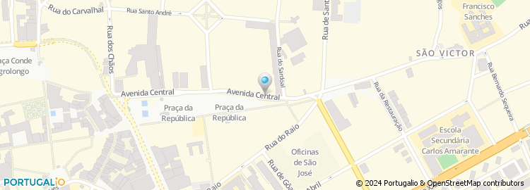 Mapa de Jose Faria & Margarida Jorge - Comércio de Cafes, Lda
