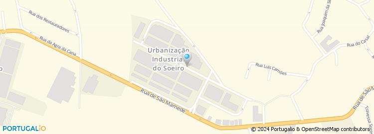 Mapa de Jose Ilidio Oliveira, Unip., Lda