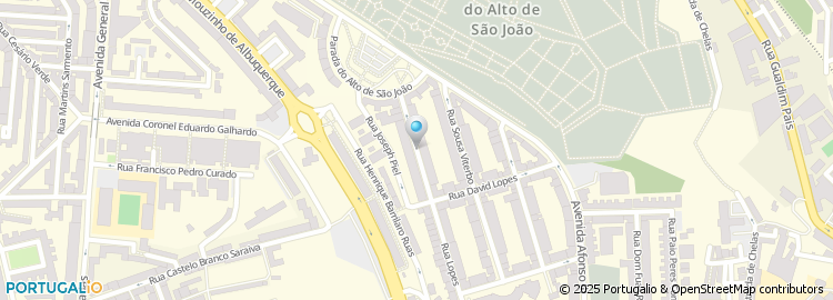 Mapa de Jose João Bras Matias - Despachante Oficial, Unip., Lda