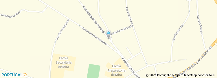 Mapa de Jose Joaquim Barbosa Moreira, Unip., Lda