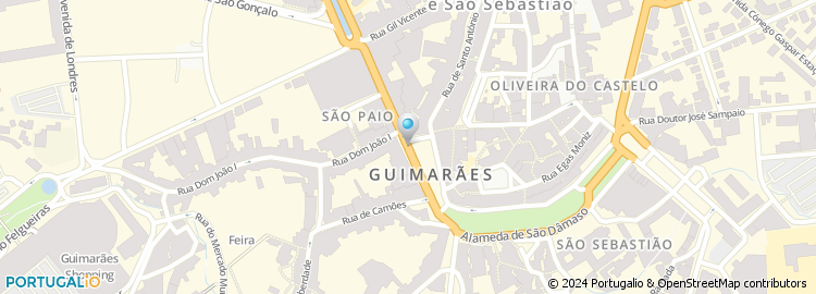 Mapa de Jose M M Mendes Ribeiro