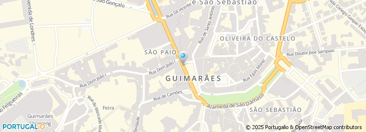 Mapa de Jose M M Mendes Ribeiro