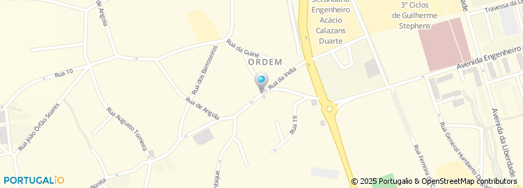 Mapa de Jose M Martins São - Jose