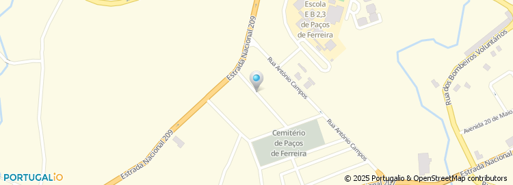 Mapa de Jose M Ribeiro Silva