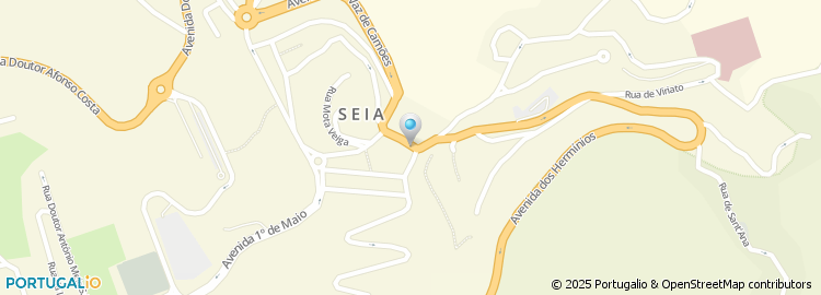 Mapa de Jose M S Pinto Almeida