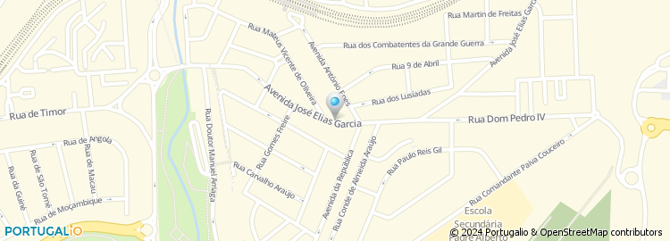 Mapa de Jose Manuel F Pisco, Unip., Lda