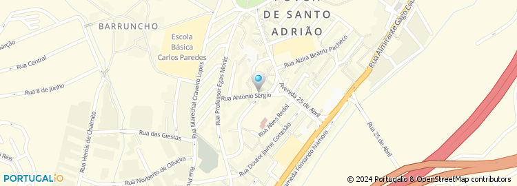 Mapa de Jose Manuel Pinto Cavacas Alves, Lda