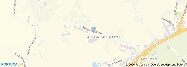 Mapa de Jose Mendes Santos - Serv. de Estafetagem, Unip., Lda