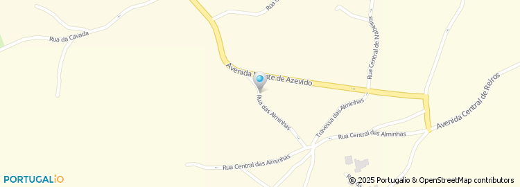 Mapa de José Moreira de Barros & Filhos - Abate de Madeiras Lda