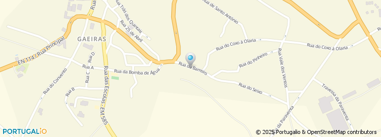 Mapa de Jose P Dores Santos