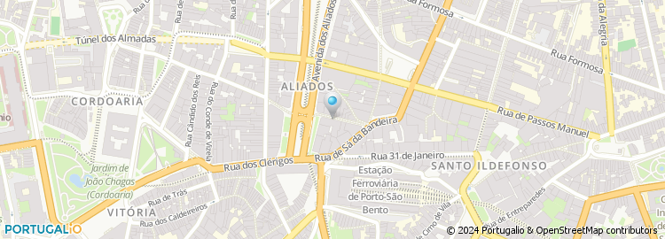 Mapa de Jose Ribeiro de Almeida, Lda