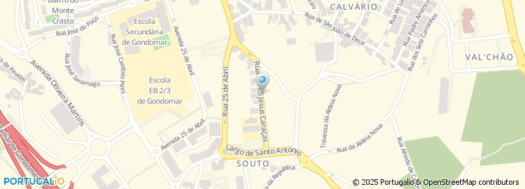 Mapa de Jose Teixeira Torres