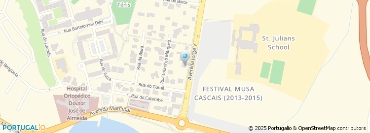 Mapa de Júlia Nasi - Mediação Imobiliária, Unipessoal Lda