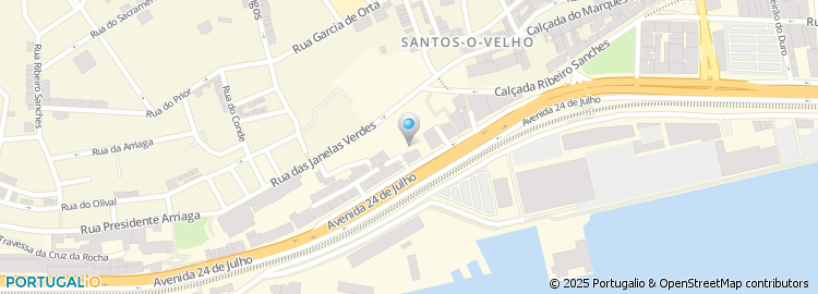 Mapa de Julio Antunes Moreira & Filho, Lda