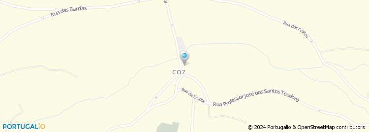 Mapa de Júlio de Oliveira & Costa Lda