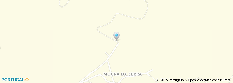 Mapa de Junta de Freguesia da Cerdeira e Moura da Serra