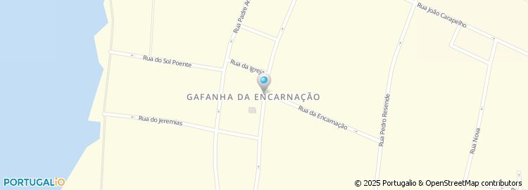 Mapa de Junta de Freguesia de Gafanha da Encarnação