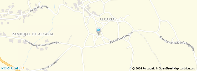 Mapa de Junta de Freguesia de Alcaria