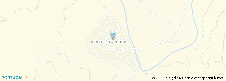 Mapa de Junta de Freguesia de Alvito da Beira