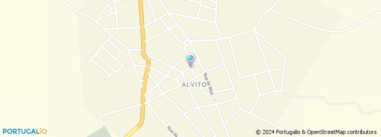 Mapa de Junta de Freguesia de Alvito