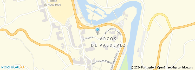 Mapa de Junta de Freguesia de Arcos de Valdevez Salvador