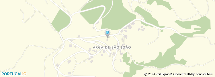 Mapa de Junta de Freguesia de Arga de São João