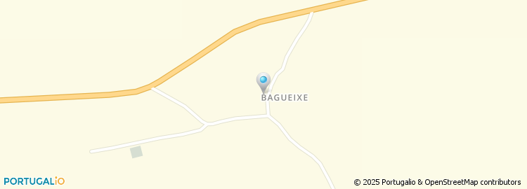 Mapa de Junta de Freguesia de Bagueixe