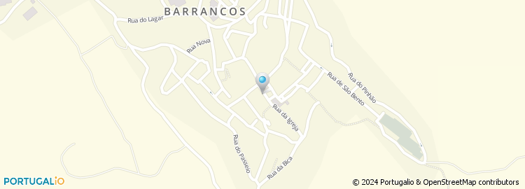 Mapa de Junta de Freguesia de Barrancos