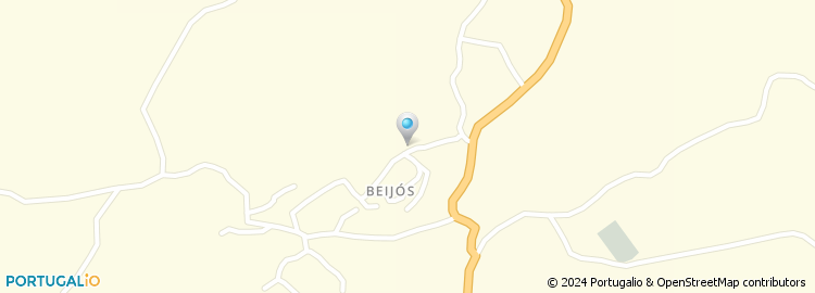 Mapa de Junta de Freguesia de Beijós