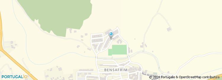 Mapa de Junta de Freguesia de Bensafrim