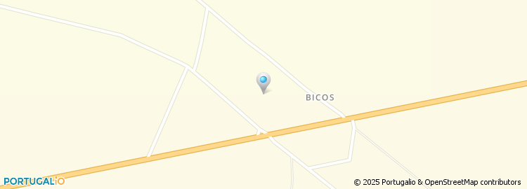 Mapa de Junta de Freguesia de Bicos