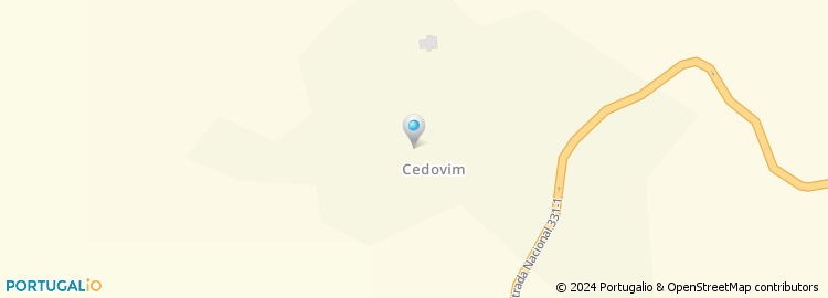 Mapa de Junta de Freguesia de Cedovim