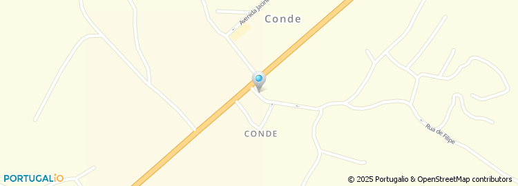 Mapa de Junta de Freguesia de Conde