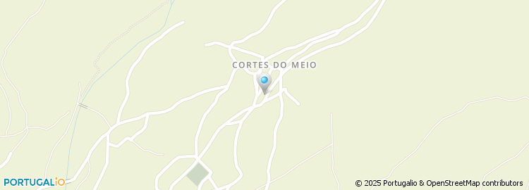 Mapa de Junta de Freguesia de Cortes do Meio