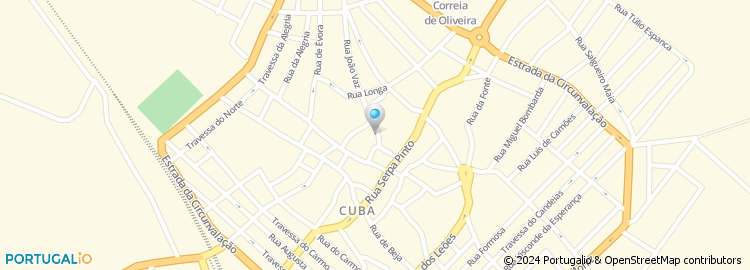 Mapa de Junta de Freguesia de Cuba