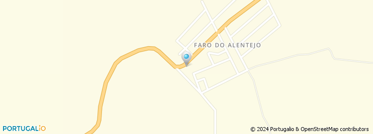 Mapa de Junta de Freguesia de Faro do Alentejo