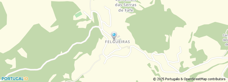 Mapa de Junta de Freguesia de Felgueiras