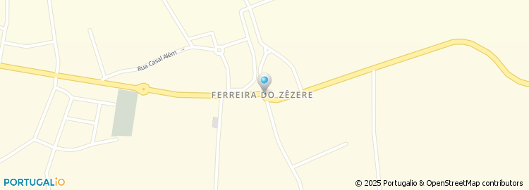 Mapa de Junta de Freguesia de Ferreira do Zêzere